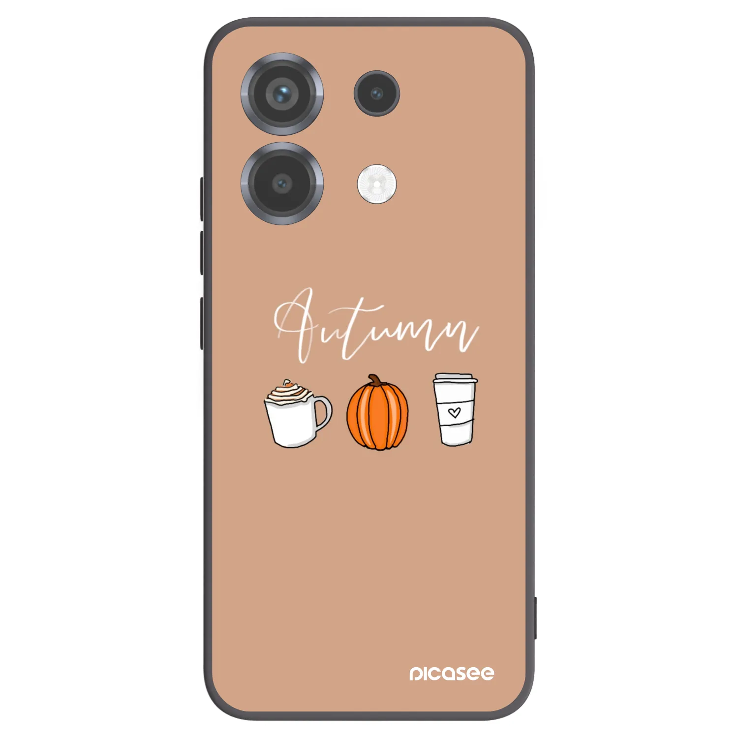 Picasee husă neagră din silicon pentru Xiaomi Poco X6 - Autumn