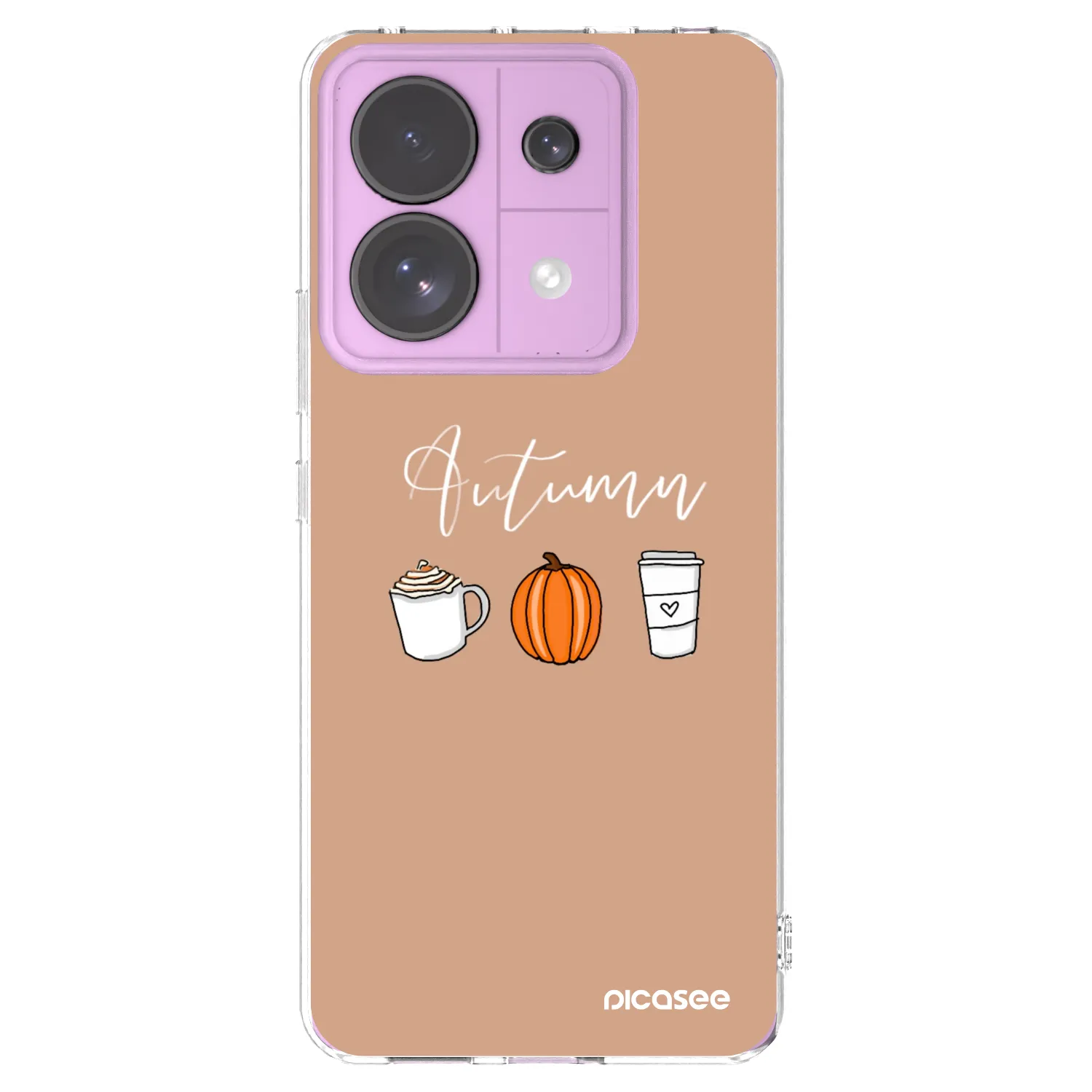 Picasee husă transparentă din silicon pentru Xiaomi Redmi Note 13 Pro 5G - Autumn