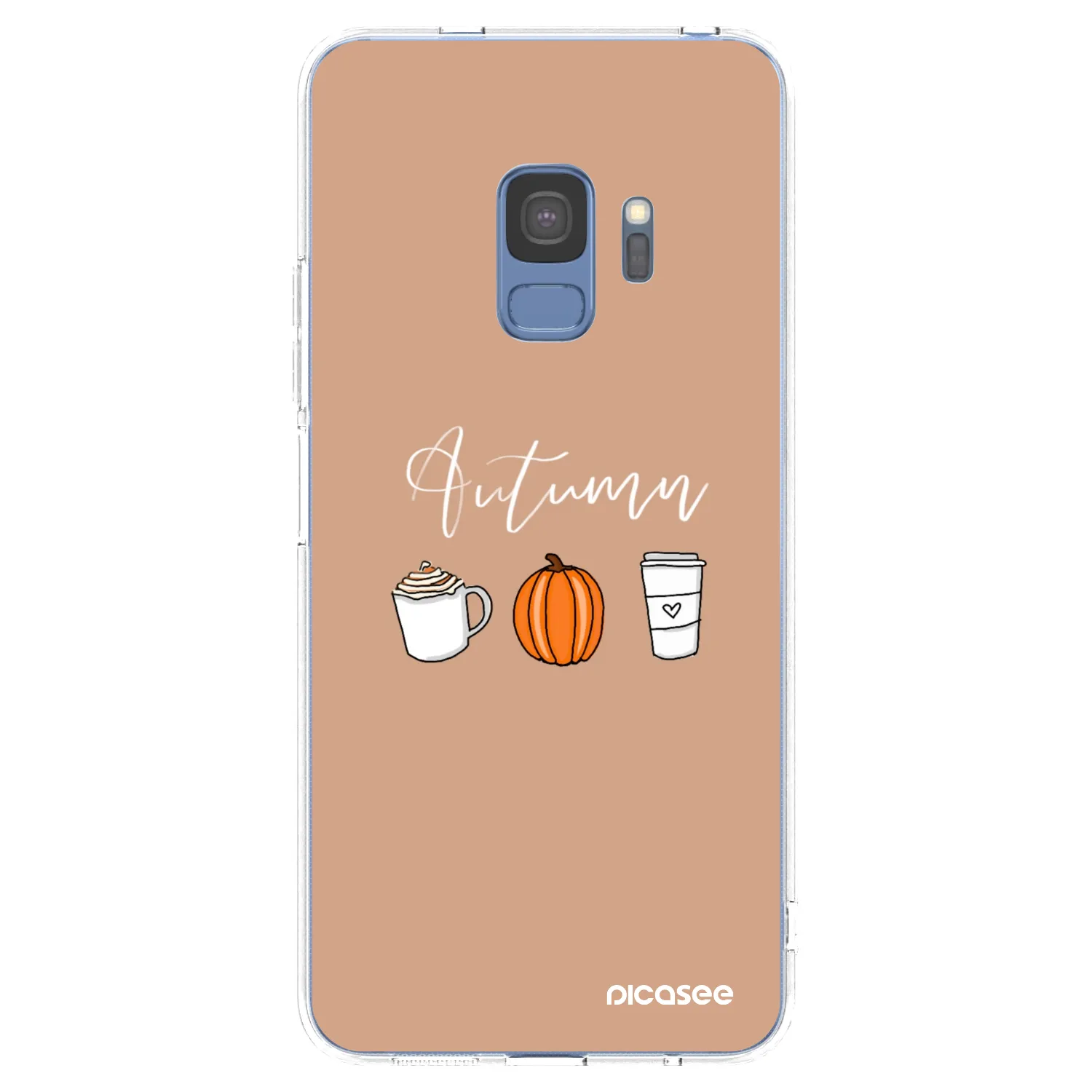 Picasee husă transparentă din silicon pentru Samsung Galaxy S9 G960F - Autumn