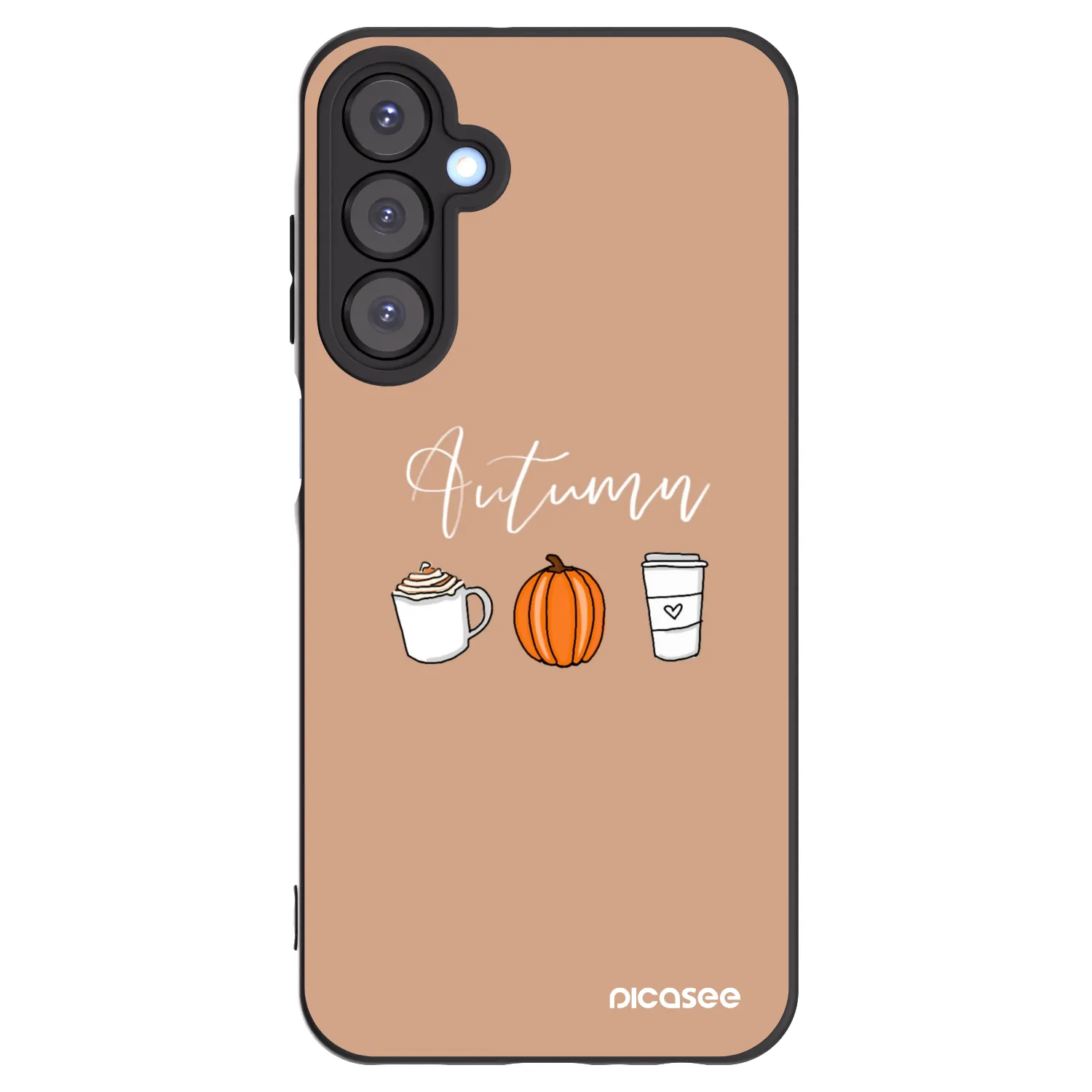 Picasee husă neagră din silicon pentru Samsung Galaxy A25 A256B 5G - Autumn