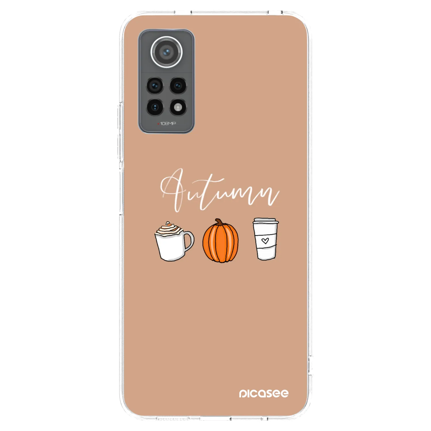 Picasee husă transparentă din silicon pentru Xiaomi Redmi Note 12 Pro 4G - Autumn