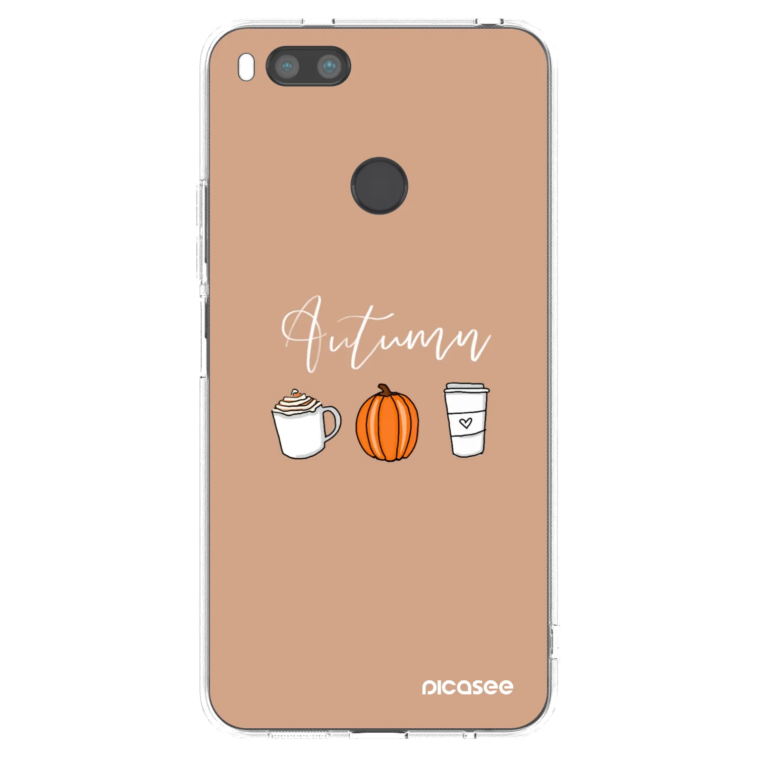 Picasee husă transparentă din silicon pentru Xiaomi Mi A1 Global - Autumn