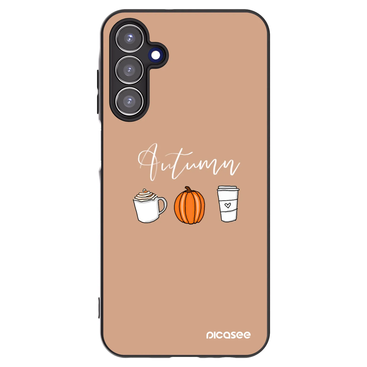Picasee husă neagră din silicon pentru Samsung Galaxy A15 A155F 4G - Autumn