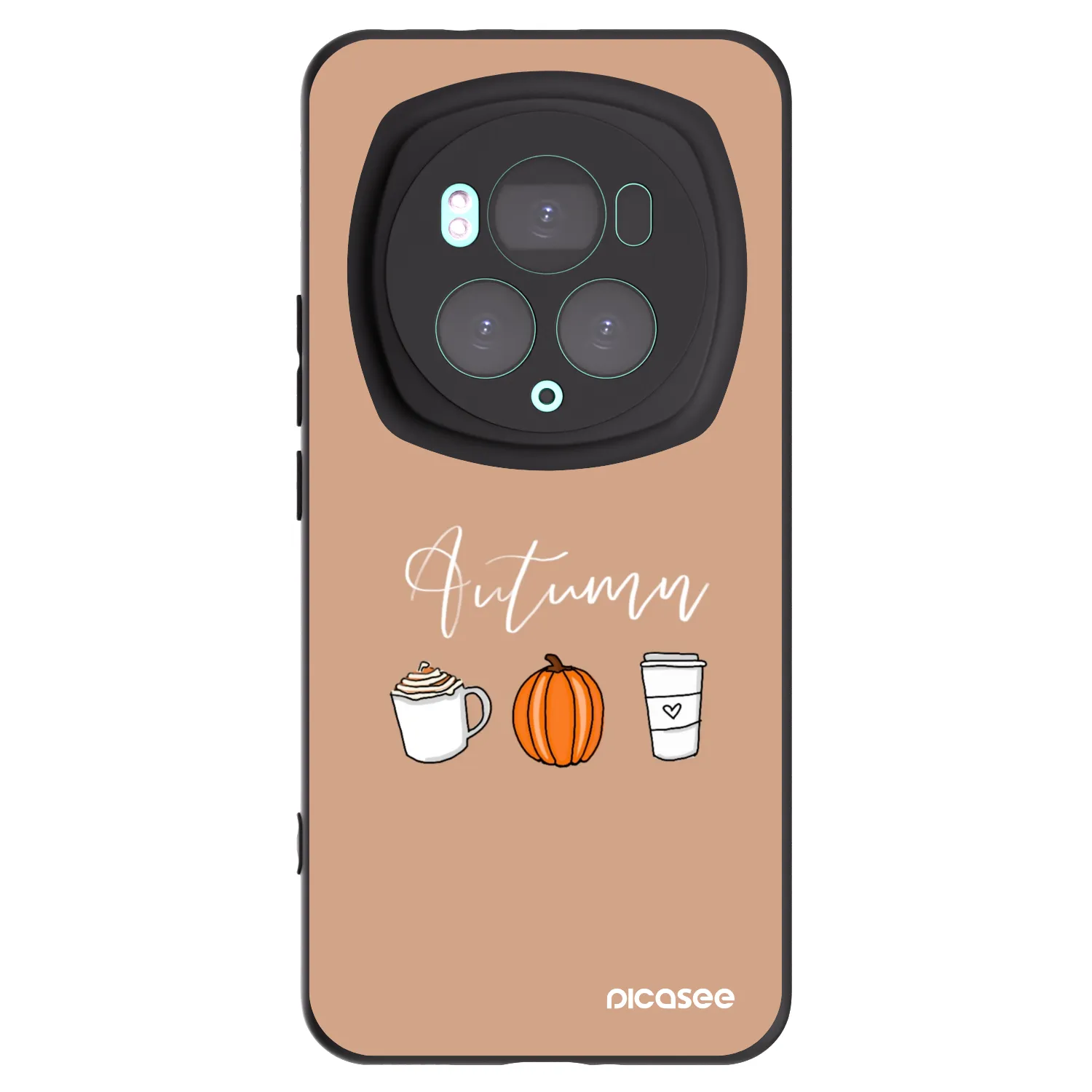 Picasee husă neagră din silicon pentru Honor Magic6 Pro - Autumn