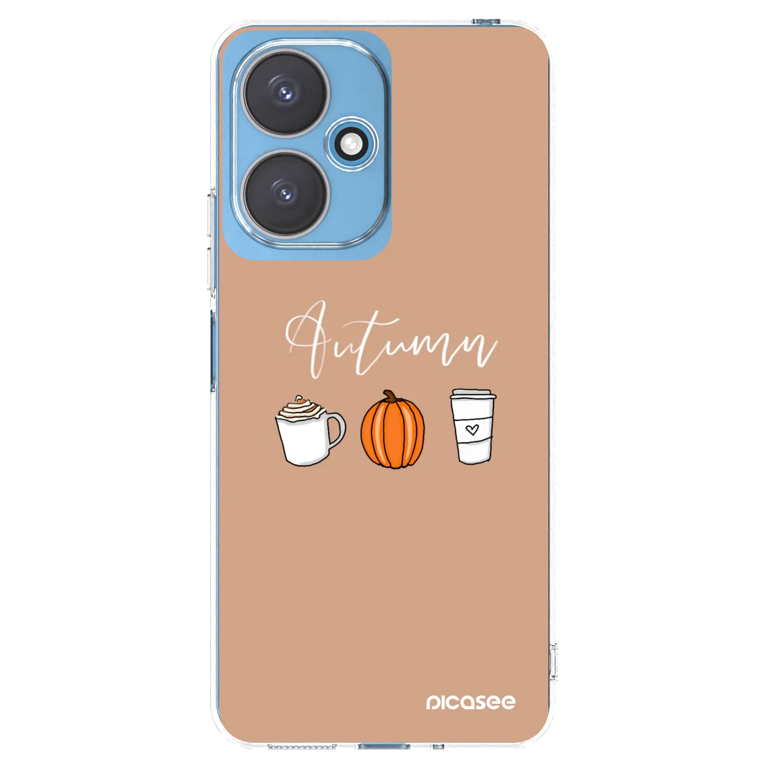 Picasee husă transparentă din silicon pentru Xiaomi Redmi 13C 5G - Autumn