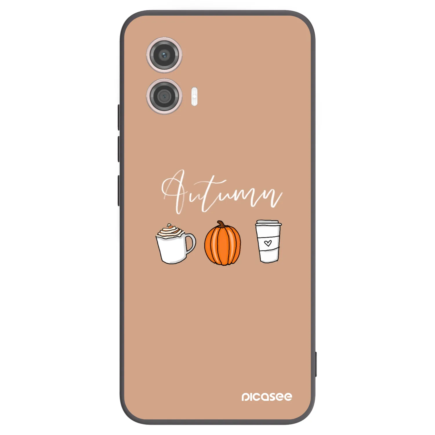 Picasee husă neagră din silicon pentru Motorola Moto G53 5G - Autumn