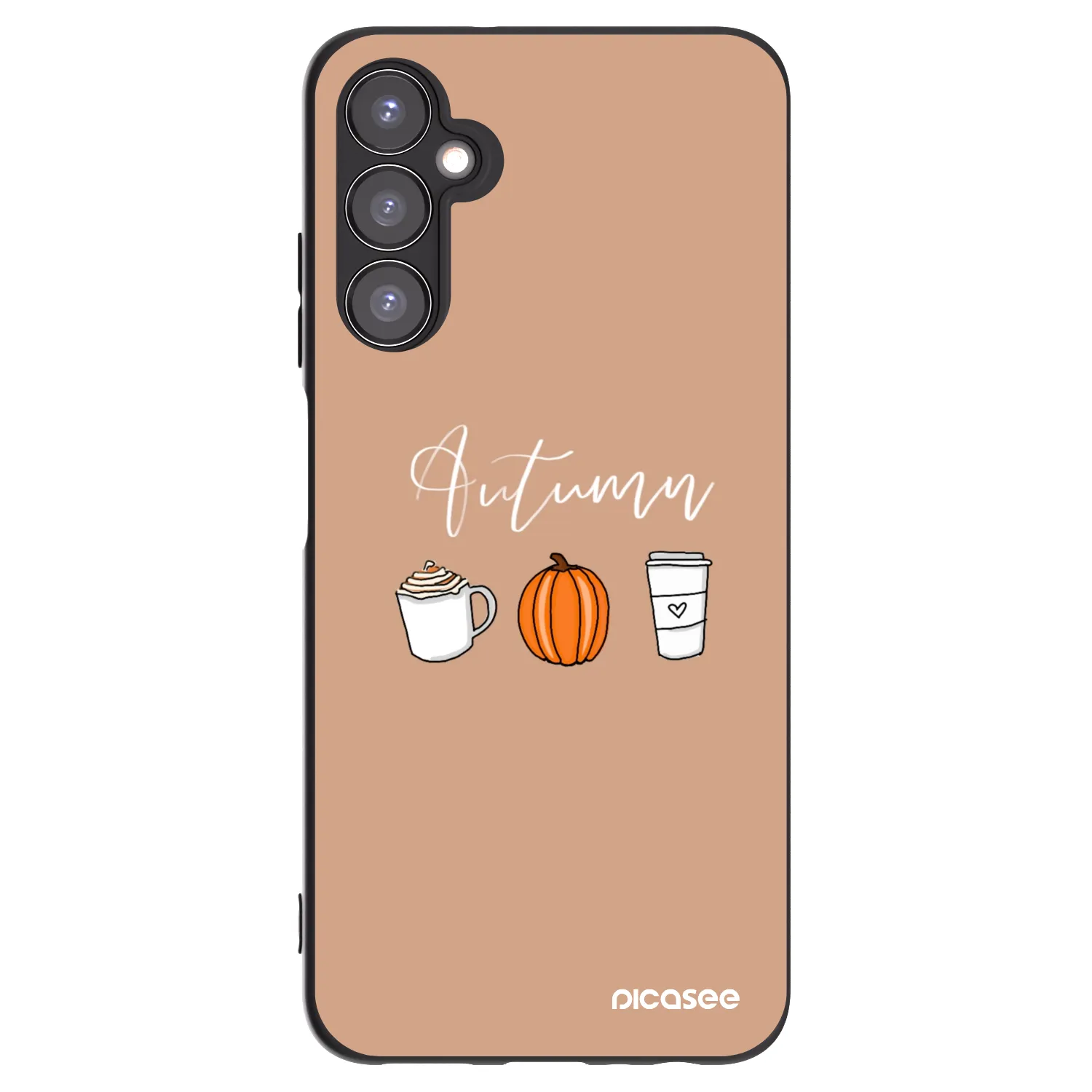 Picasee husă neagră din silicon pentru Samsung Galaxy A05s A057G - Autumn