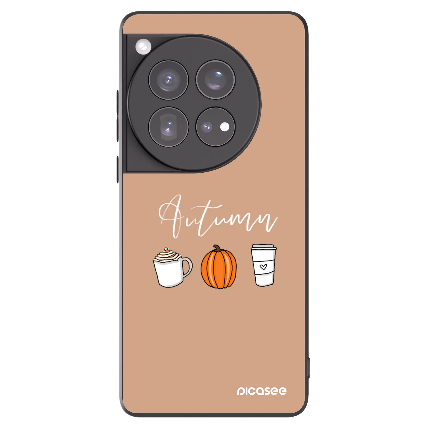 Picasee husă neagră din silicon pentru OnePlus 12 5G - Autumn