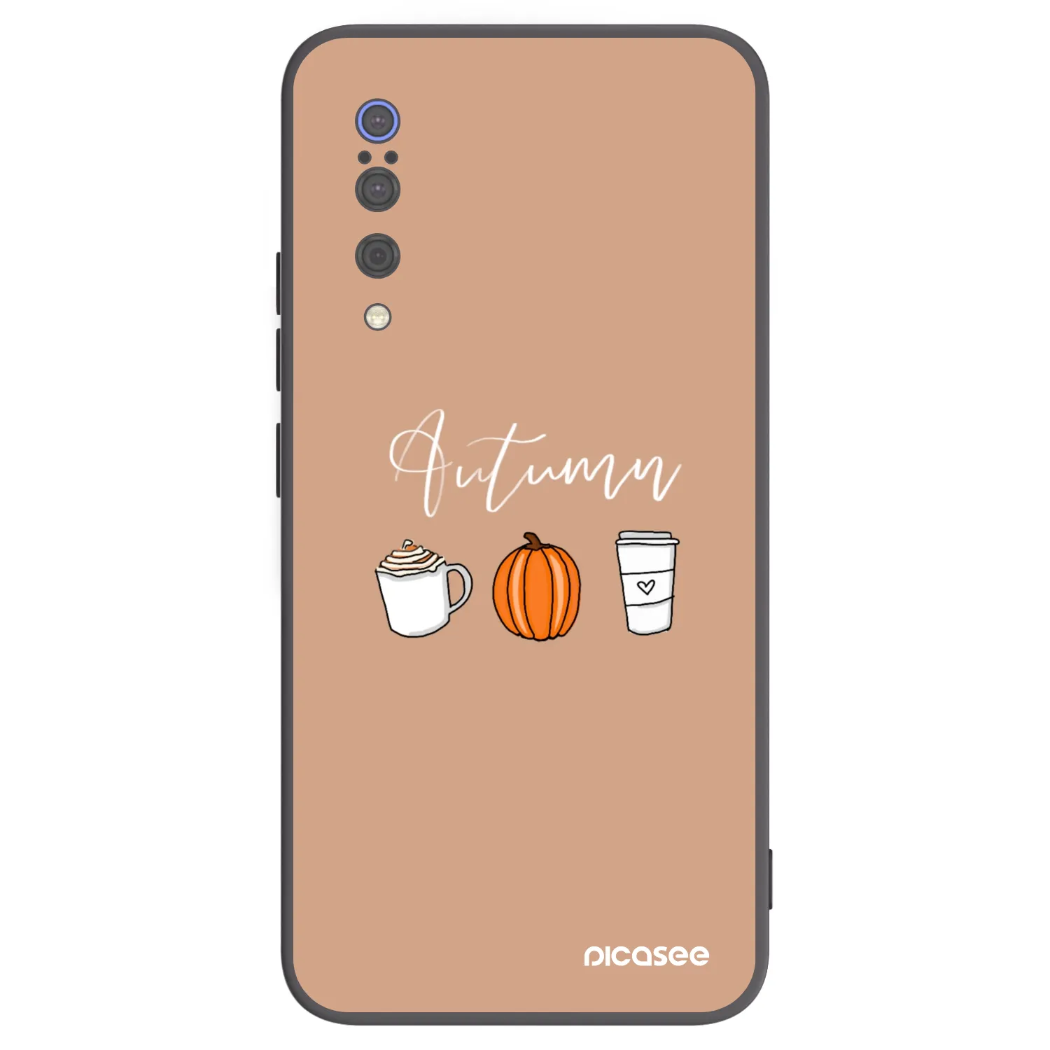 Picasee husă neagră din silicon pentru Xiaomi Mi 9 - Autumn