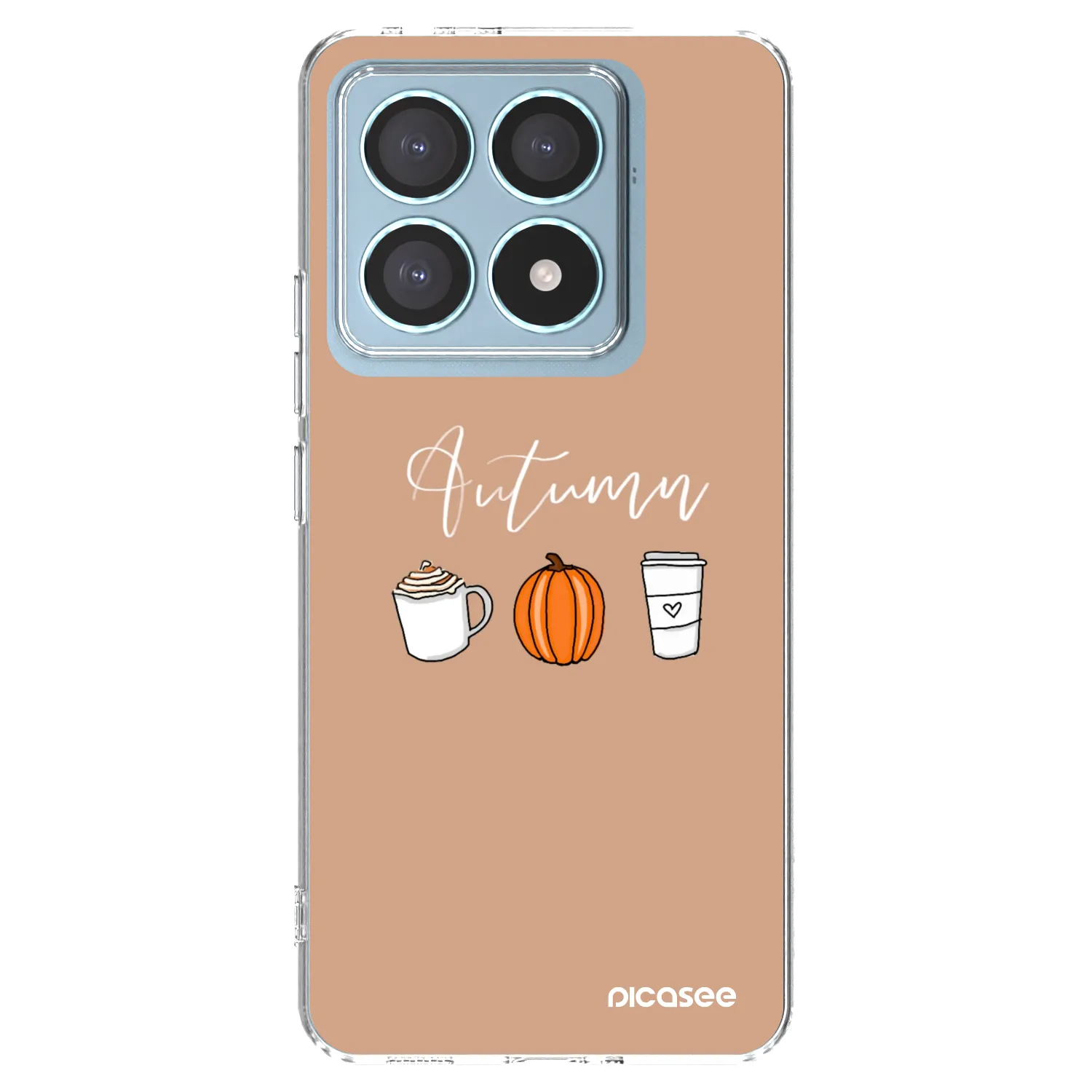 Picasee husă transparentă din silicon pentru Xiaomi 14T Pro - Autumn