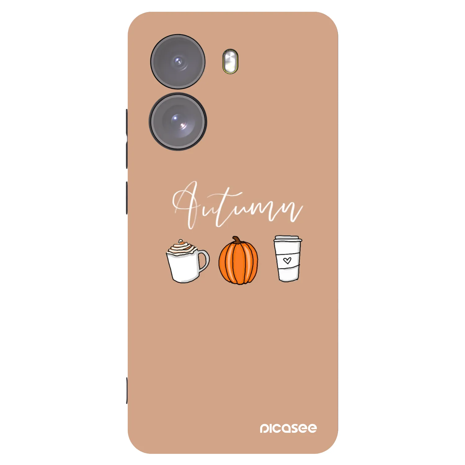 Picasee husă neagră din silicon pentru Xiaomi Poco X7 - Autumn