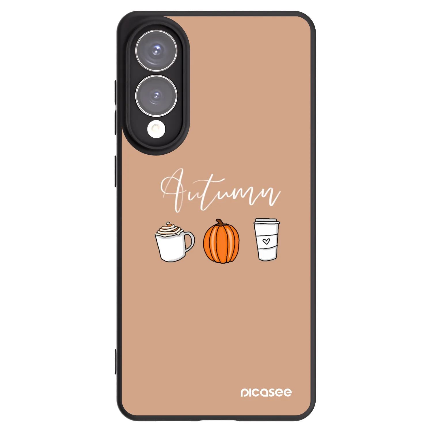 Picasee husă neagră din silicon pentru Samsung Galaxy S25 Edge 5G - Autumn
