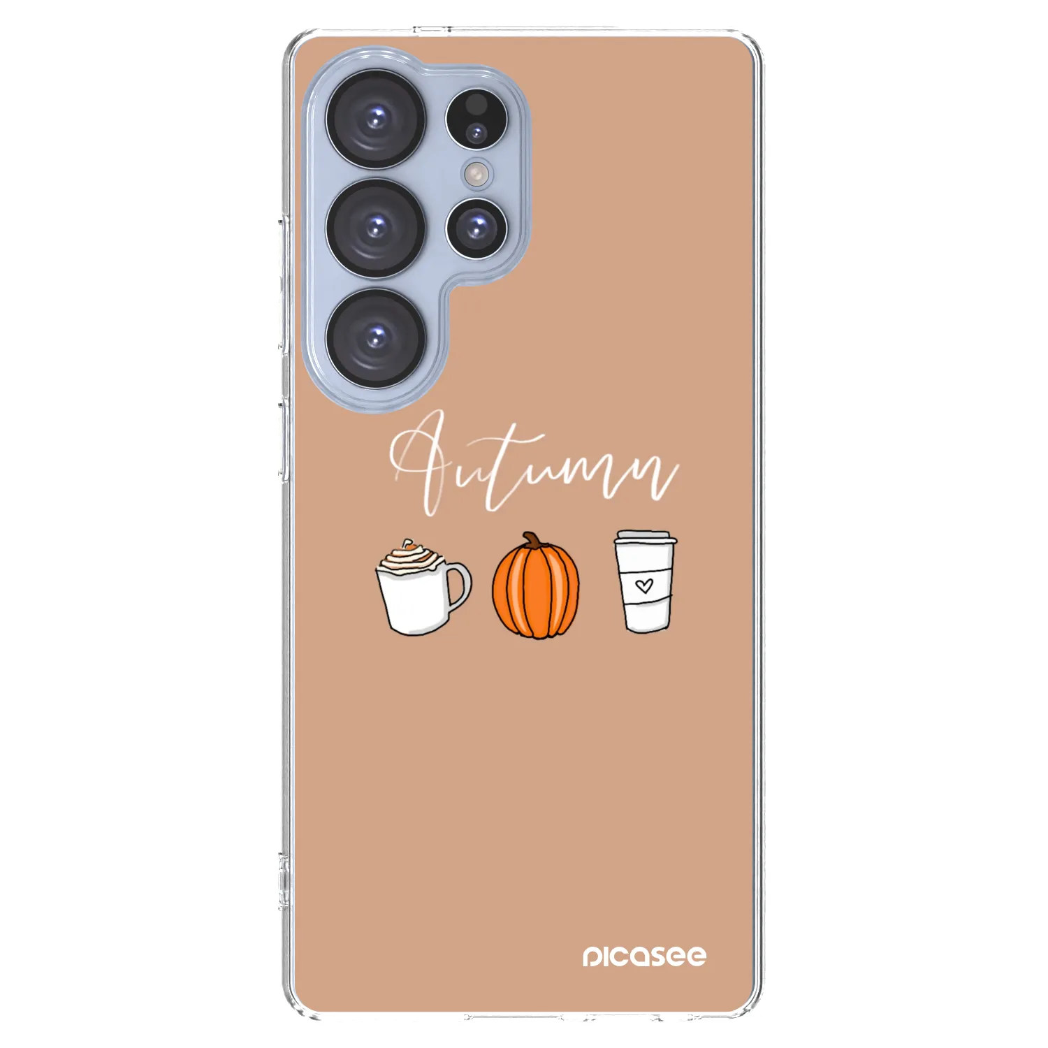 Picasee husă transparentă din silicon pentru Samsung Galaxy S25 Ultra 5G - Autumn