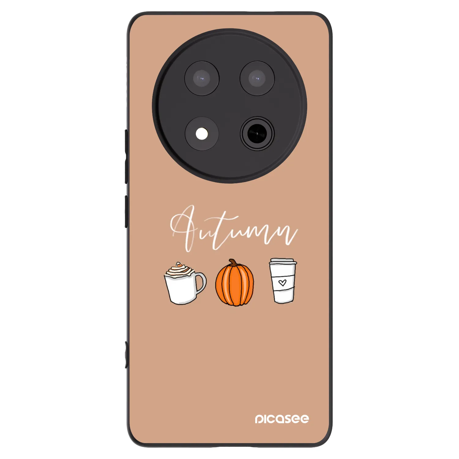 Picasee husă neagră din silicon pentru Honor Magic7 Lite 5G - Autumn