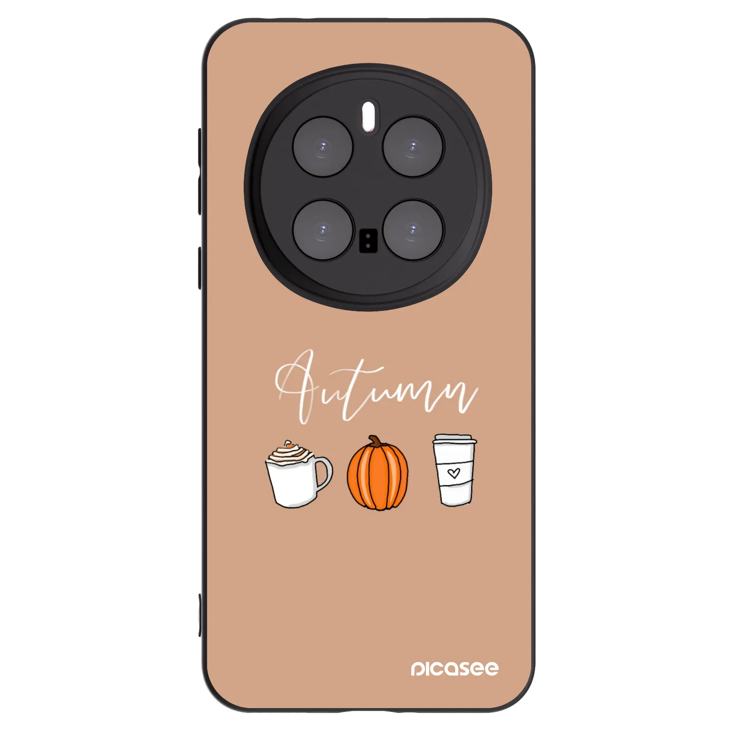 Picasee husă neagră din silicon pentru Honor Magic7 Pro 5G - Autumn