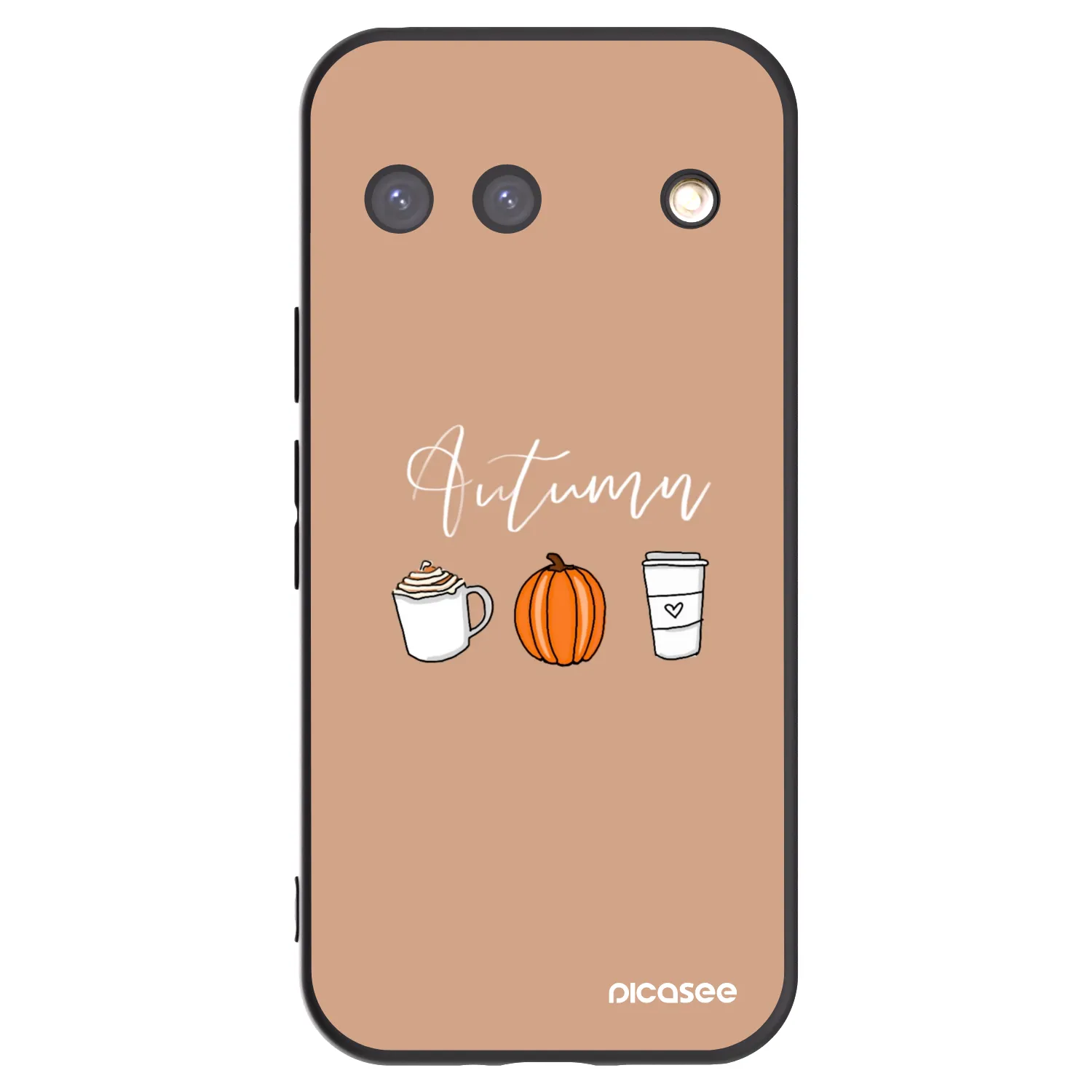 Picasee husă neagră din silicon pentru Google Pixel 9 - Autumn