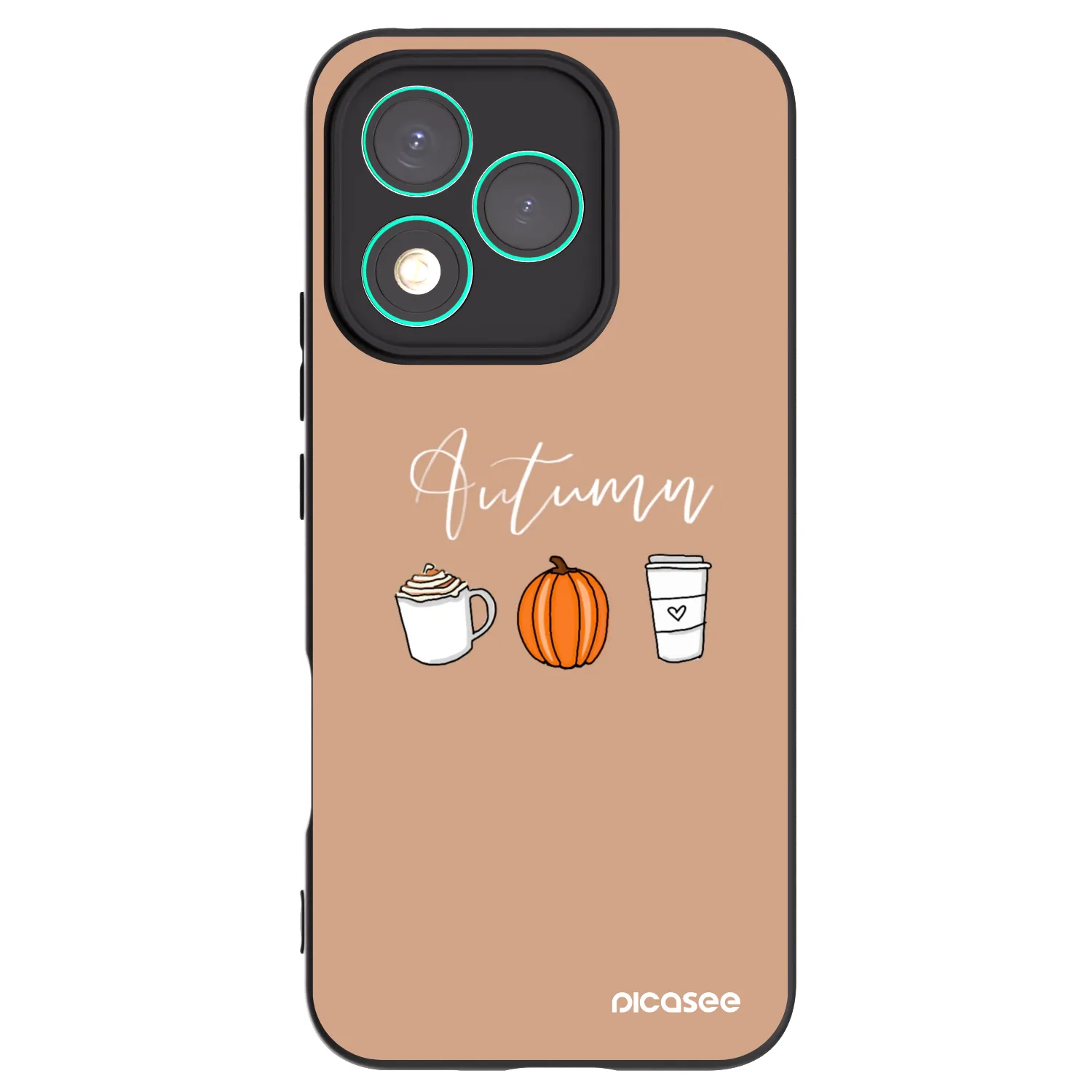 Picasee husă neagră din silicon pentru Honor 400 Lite 5G - Autumn