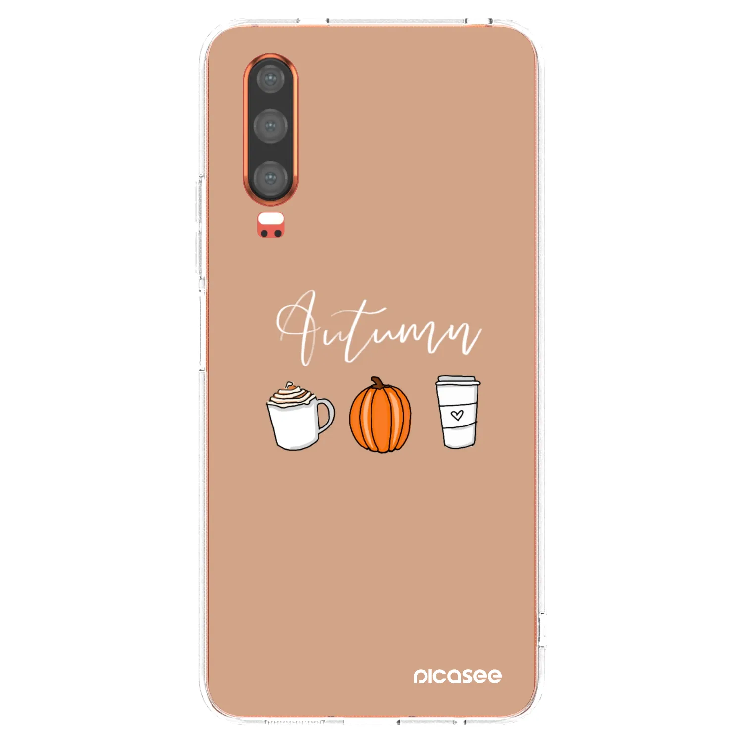 Picasee husă transparentă din silicon pentru Huawei P30 - Autumn