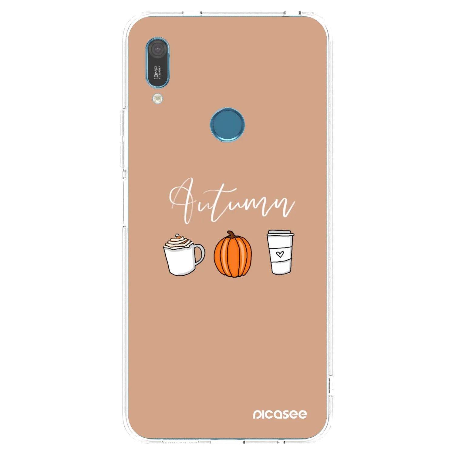Picasee husă transparentă din silicon pentru Huawei Y6 2019 - Autumn