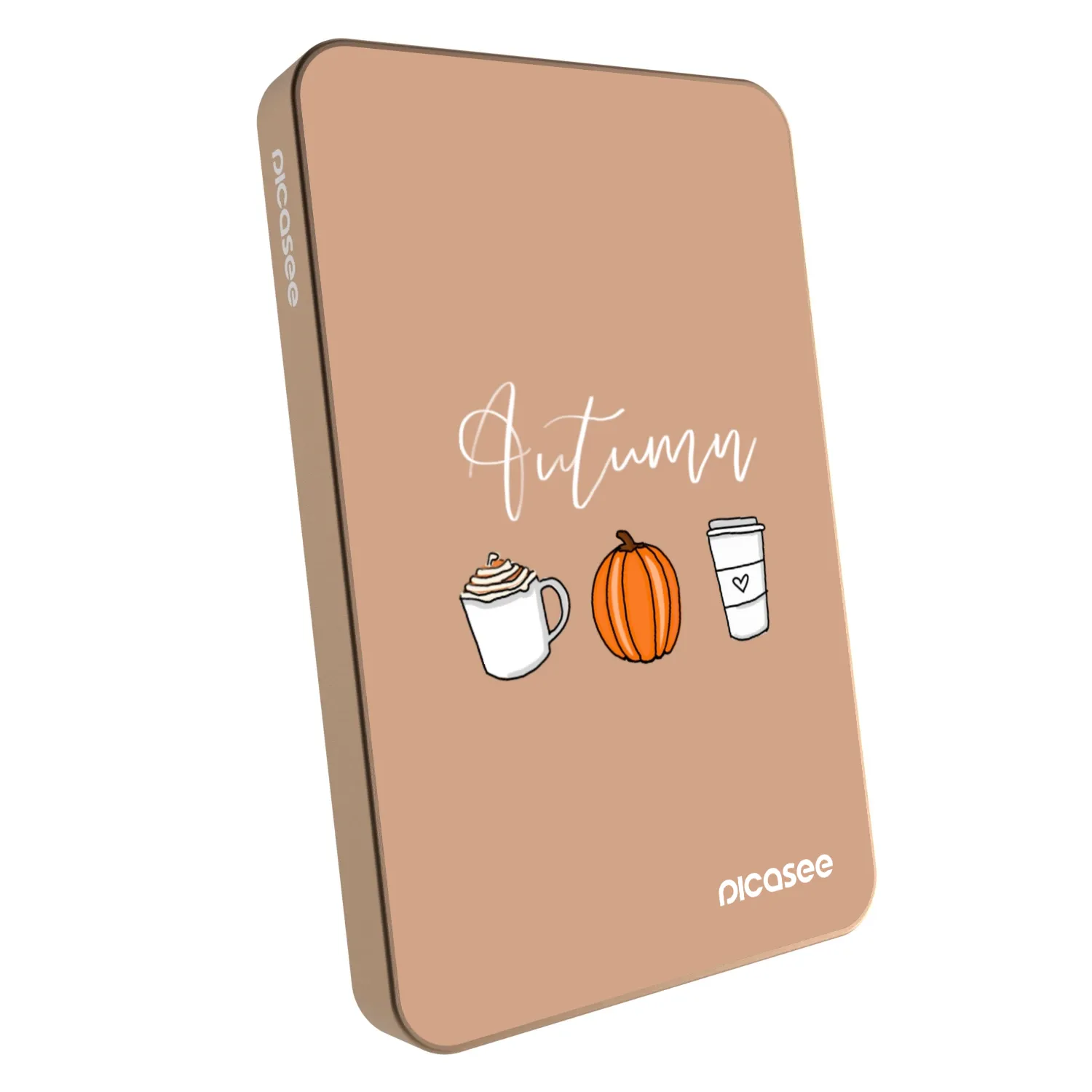 Picasee Powerbank cu MagSafe 5 000 mAh De aur - Autumn
