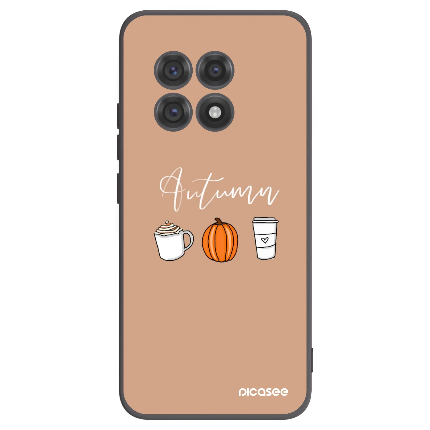 Picasee husă neagră din silicon pentru OnePlus 13R 5G - Autumn
