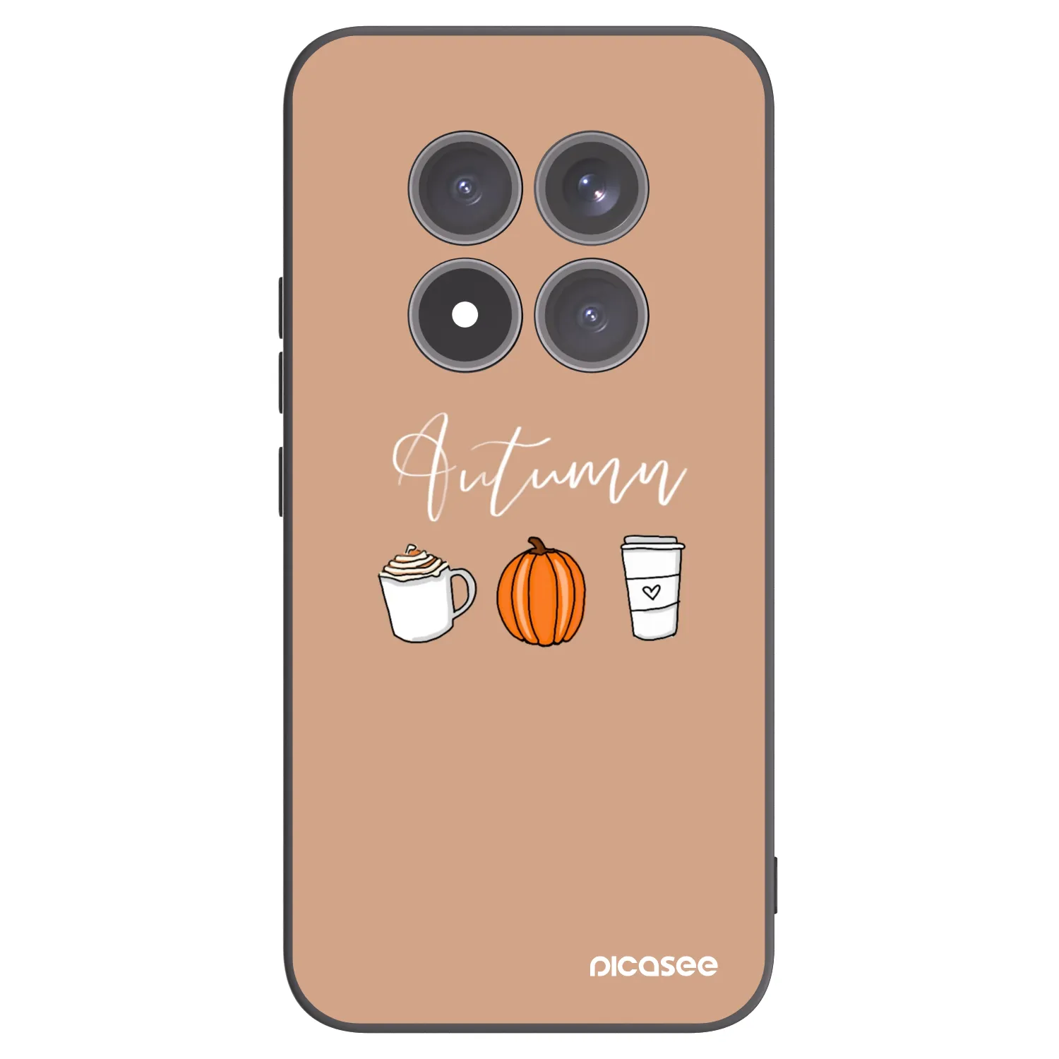 Picasee husă neagră din silicon pentru Xiaomi Redmi Note 15 Pro+ - Autumn
