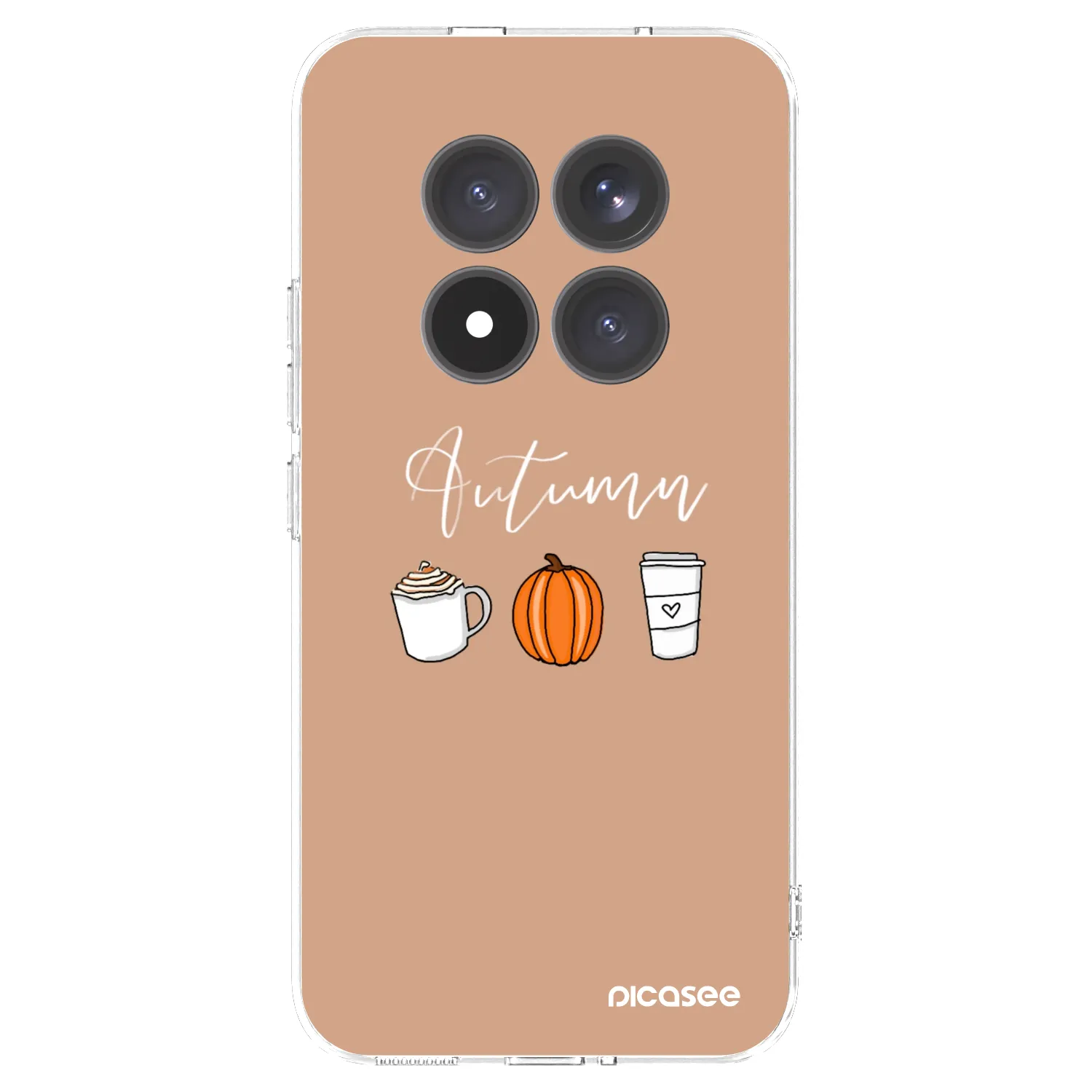 Picasee husă transparentă din silicon pentru Xiaomi Redmi Note 15 Pro+ - Autumn