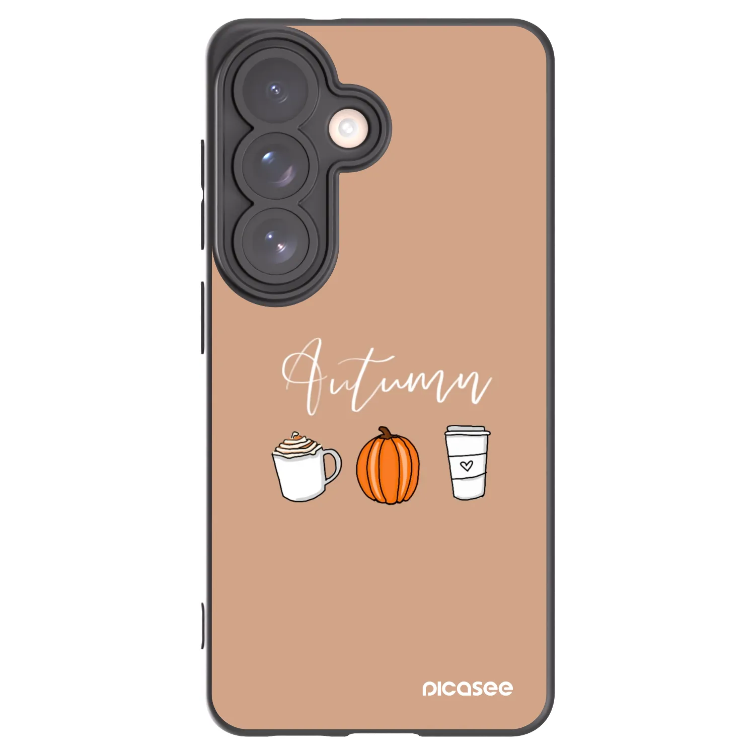 Picasee husă neagră din silicon pentru Samsung Galaxy S26 - Autumn
