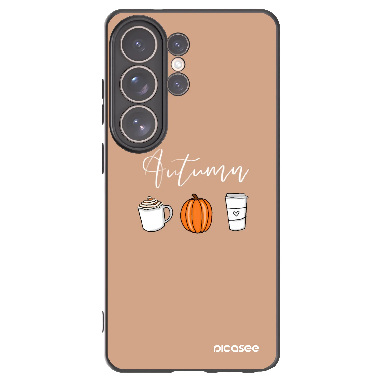 Picasee husă neagră din silicon pentru Samsung Galaxy S26 Ultra - Autumn