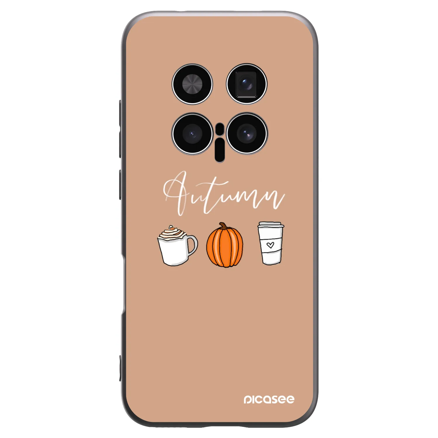 Picasee husă neagră din silicon pentru Honor Magic8 Pro 5G - Autumn