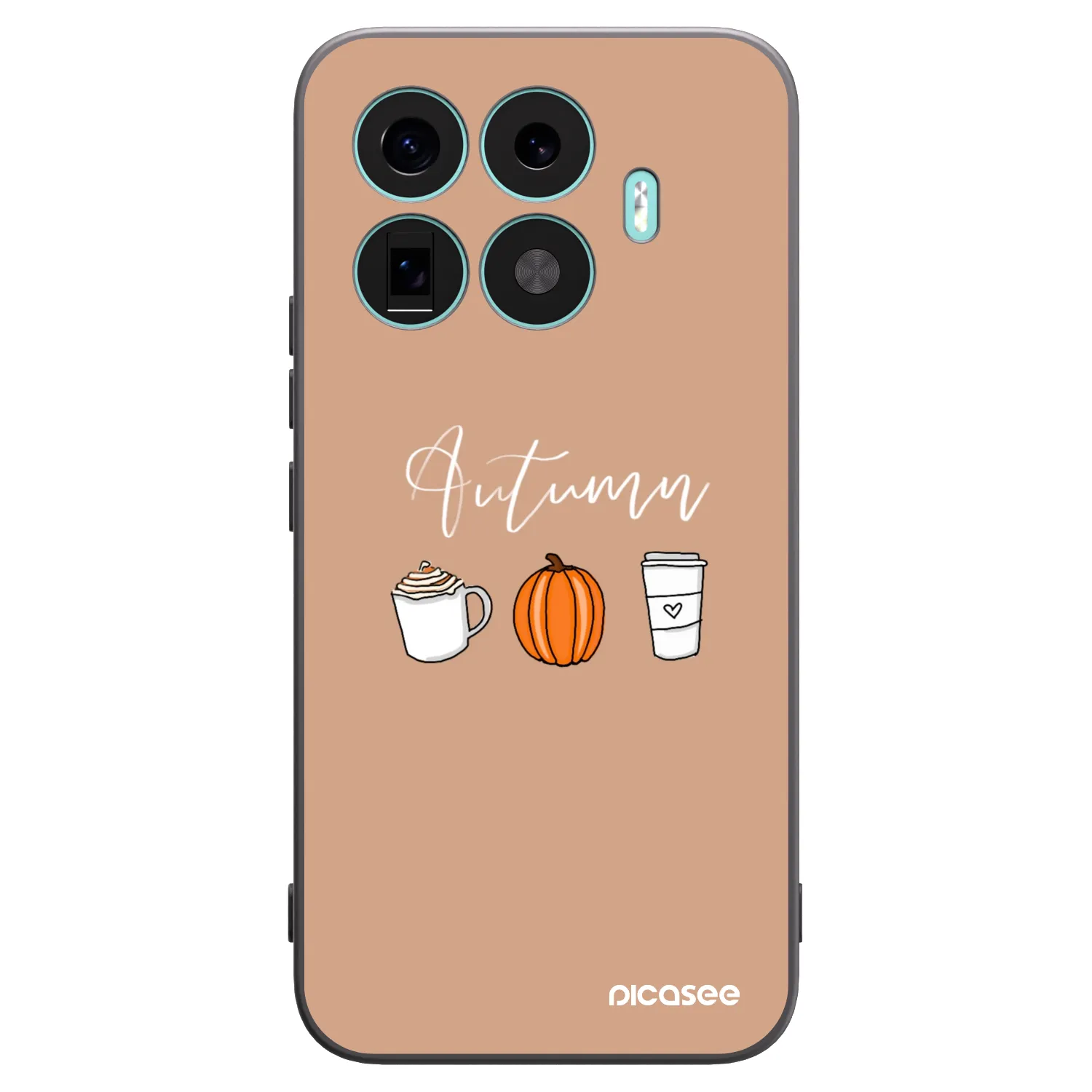 Picasee husă neagră din silicon pentru Xiaomi 17T Pro - Autumn