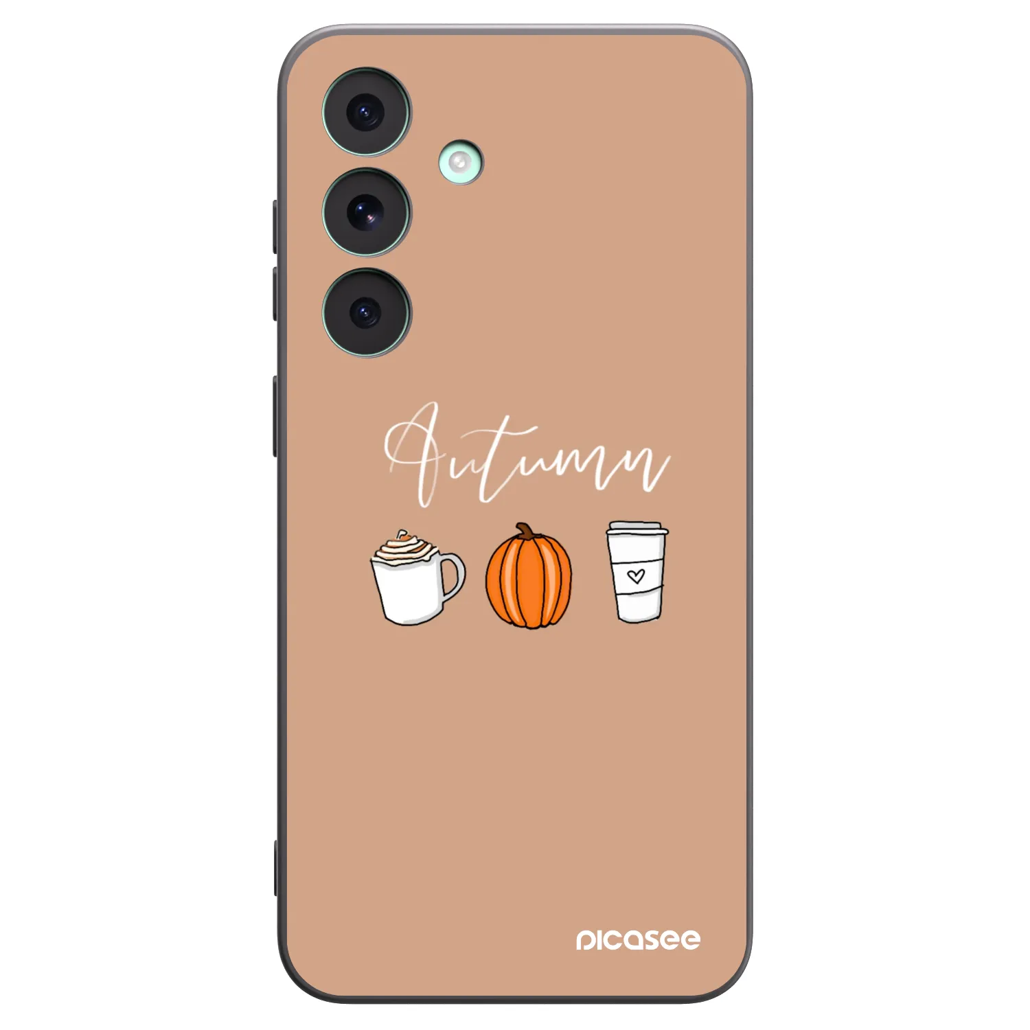 Picasee husă neagră din silicon pentru Samsung Galaxy S26 FE - Autumn