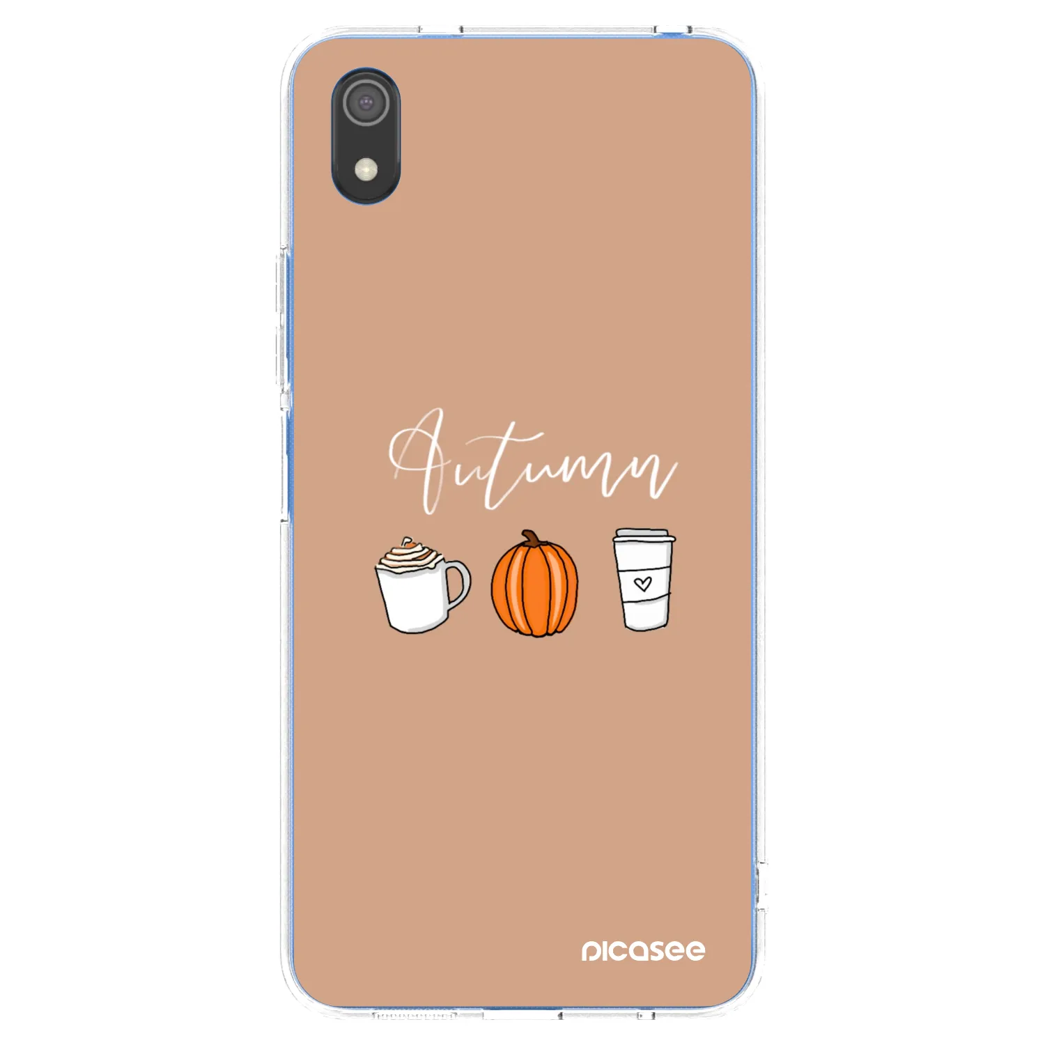 Picasee husă transparentă din silicon pentru Xiaomi Redmi 7A - Autumn