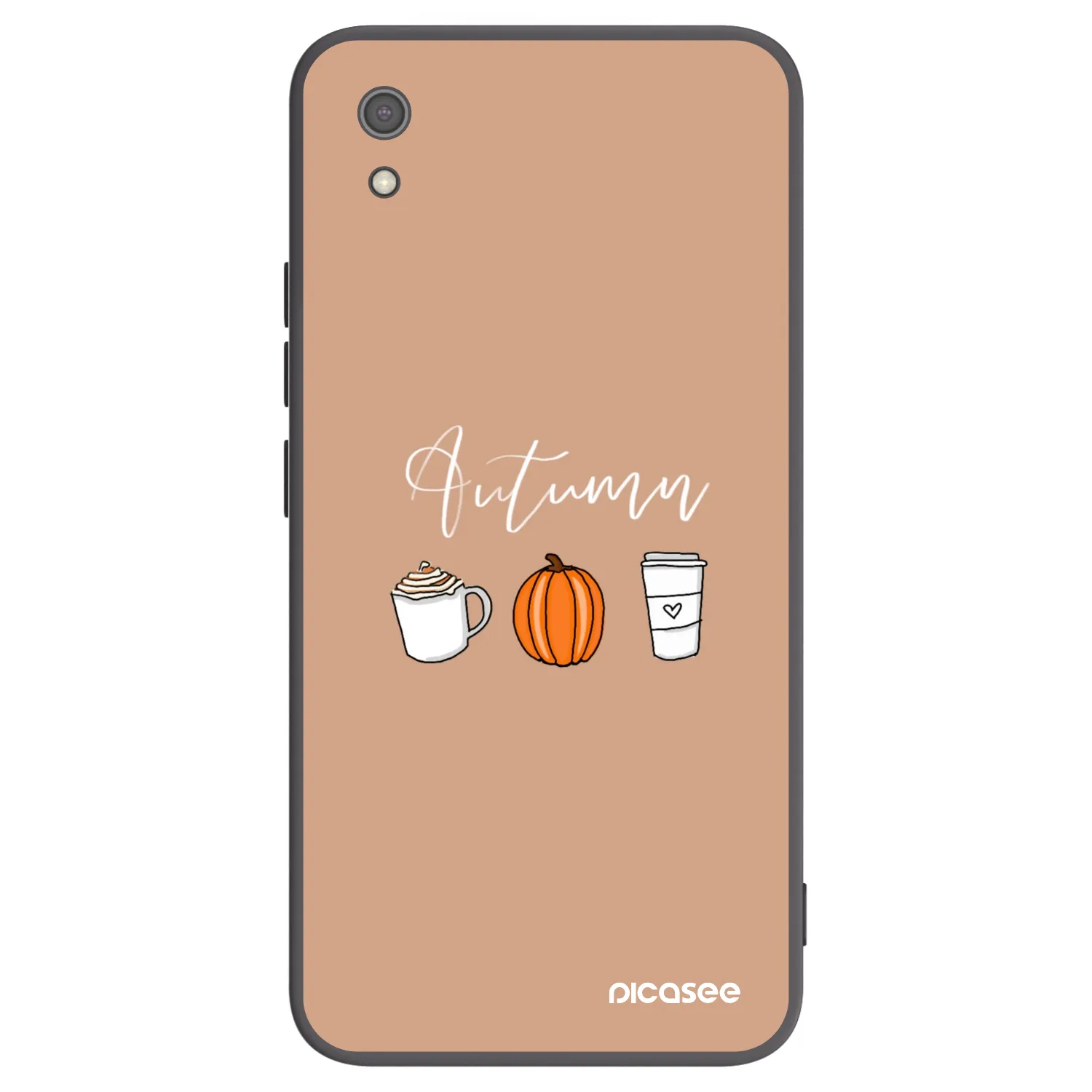 Picasee husă neagră din silicon pentru Xiaomi Redmi 7A - Autumn
