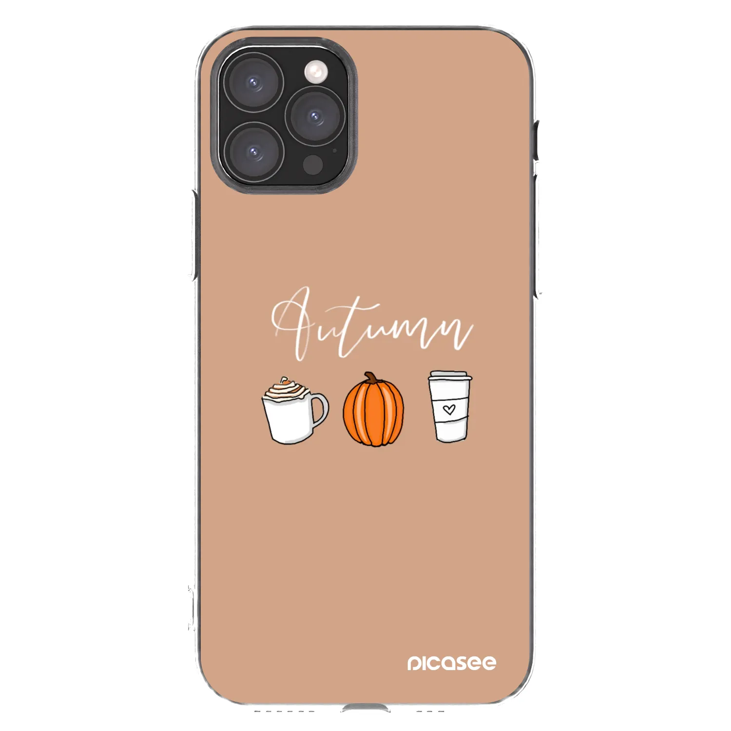 Picasee husă transparentă din silicon pentru Apple iPhone 11 Pro - Autumn