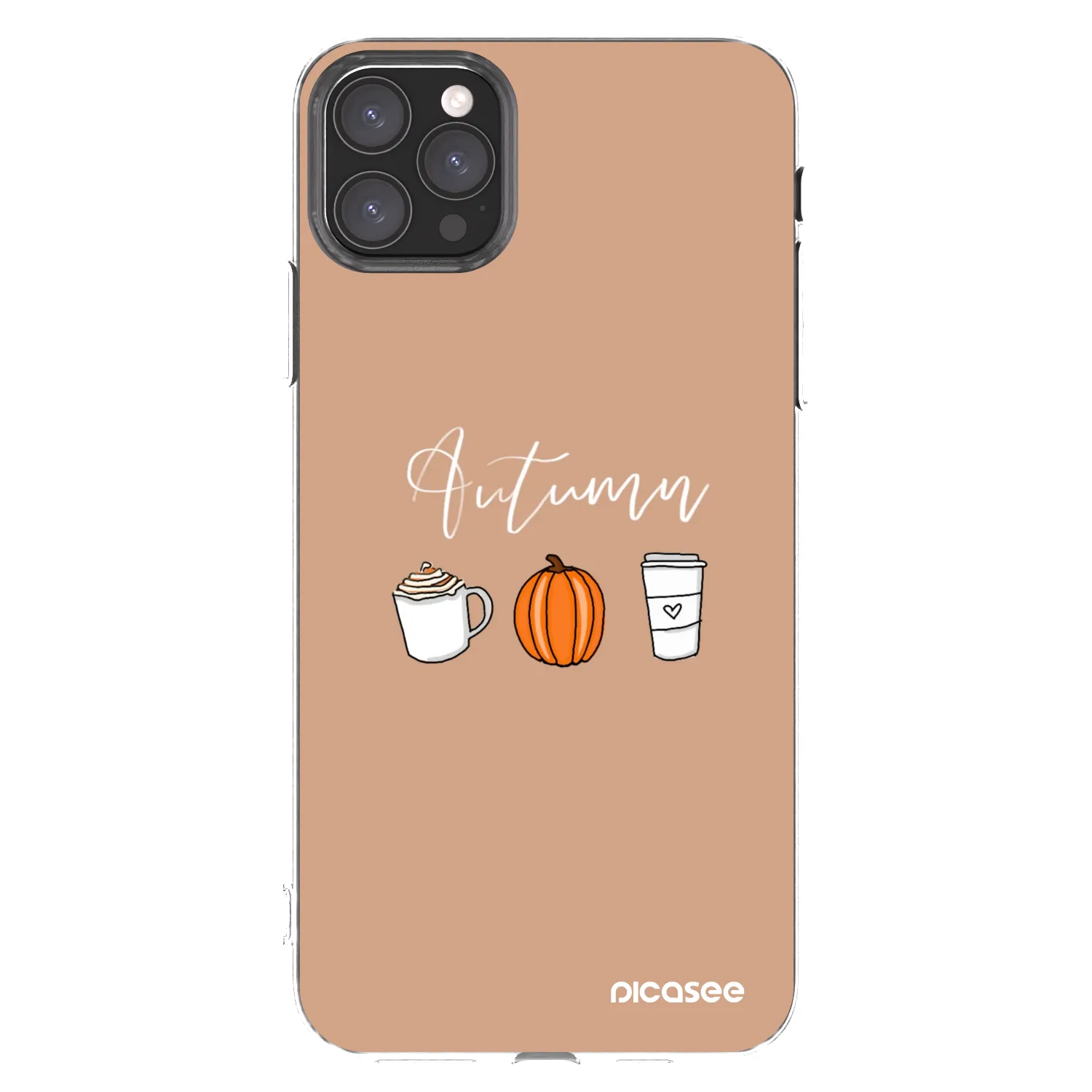 Picasee husă transparentă din silicon pentru Apple iPhone 11 Pro Max - Autumn