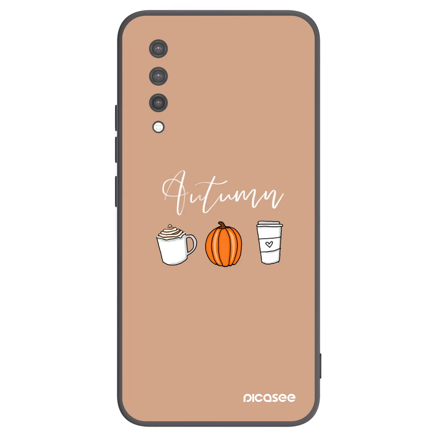 Picasee husă neagră din silicon pentru Xiaomi Mi 9 Lite - Autumn