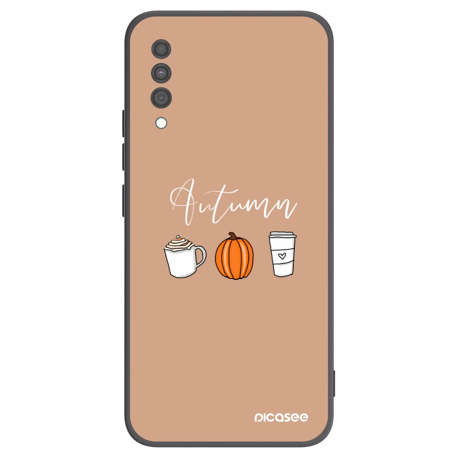 Picasee husă neagră din silicon pentru Samsung Galaxy A30s A307F - Autumn
