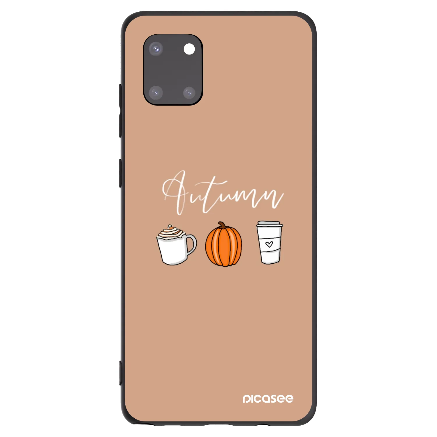 Picasee husă neagră din silicon pentru Samsung Galaxy Note 10 Lite N770F - Autumn