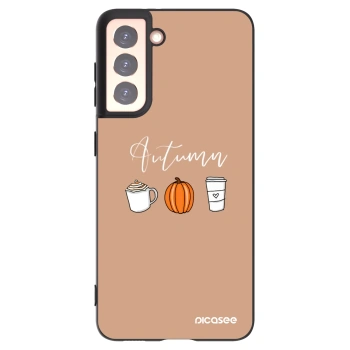 Picasee husă neagră din silicon pentru Samsung Galaxy S21 5G G991B - Autumn
