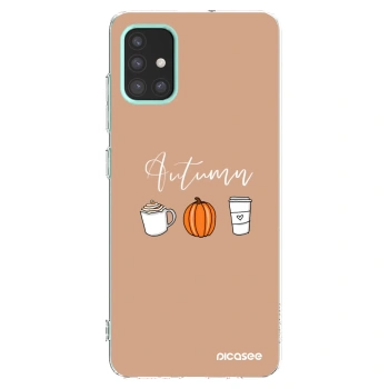 Picasee husă transparentă din silicon pentru Samsung Galaxy M31s - Autumn