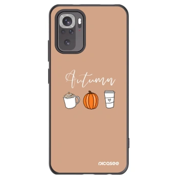 Picasee husă neagră din silicon pentru Xiaomi Redmi Note 10S - Autumn