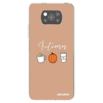 Picasee husă neagră din silicon pentru Xiaomi Poco X3 Pro - Autumn