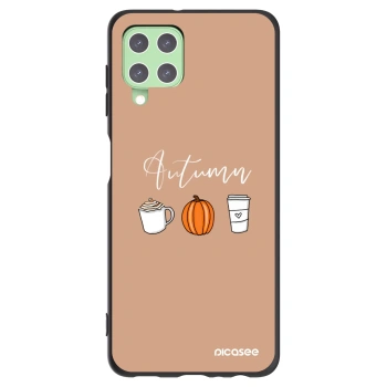 Picasee husă neagră din silicon pentru Samsung Galaxy A22 A225F 4G - Autumn