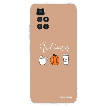 Picasee husă transparentă din silicon pentru Xiaomi Redmi 10 - Autumn