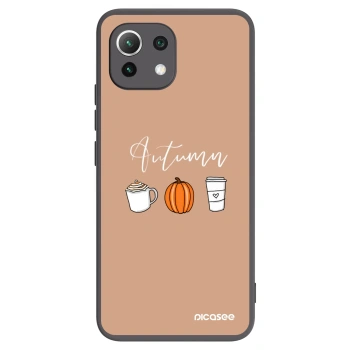 Picasee husă neagră din silicon pentru Xiaomi 11 Lite 5G NE - Autumn