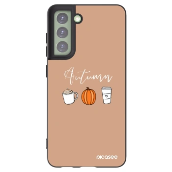 Picasee husă neagră din silicon pentru Samsung Galaxy S21 FE 5G - Autumn