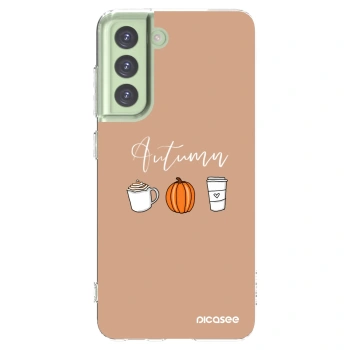 Picasee husă transparentă din silicon pentru Samsung Galaxy S21 FE 5G - Autumn