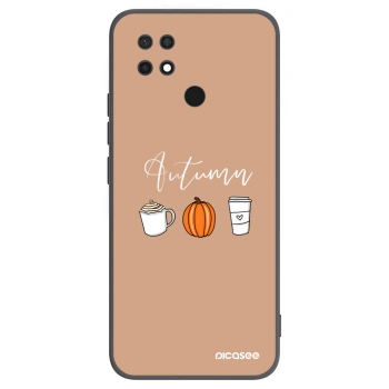 Picasee husă neagră din silicon pentru Xiaomi Redmi 10C - Autumn