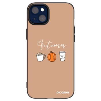 Picasee husă neagră din silicon pentru Apple iPhone 14 Plus - Autumn